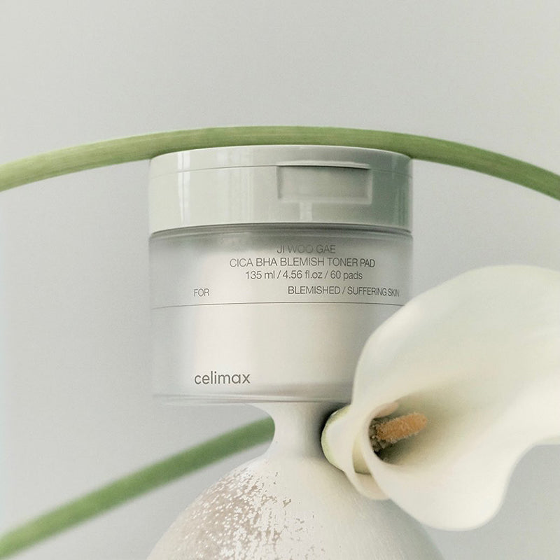 Ji Woo Gae Cica BHA Blemish Toner Pad