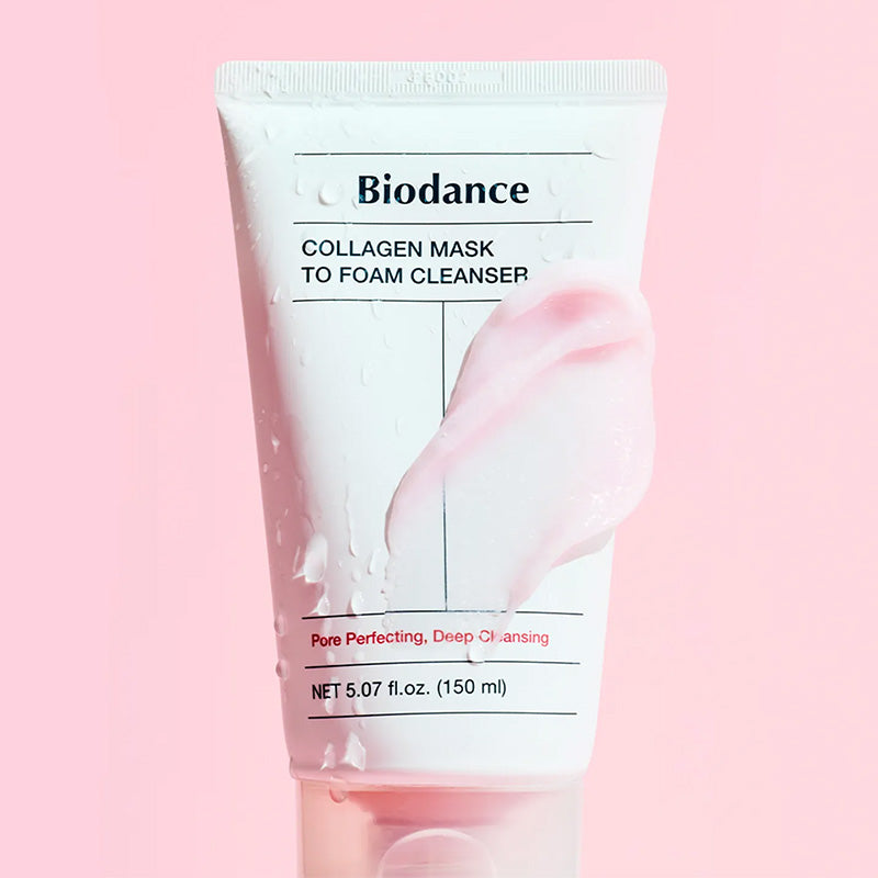 Collagen Mask To Foam Cleanser