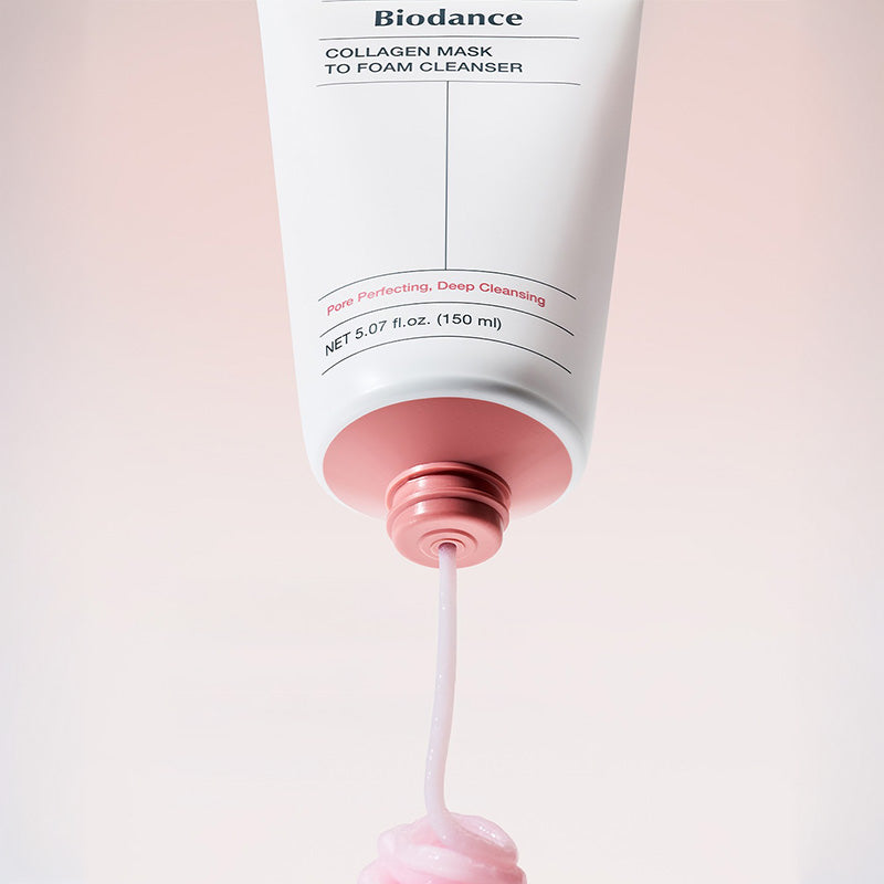 Collagen Mask To Foam Cleanser
