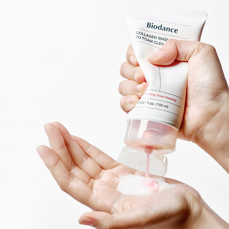 Collagen Mask To Foam Cleanser