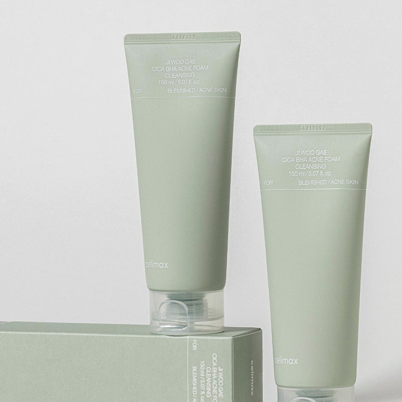 Ji Woo Gae Cica Bha Acne Foam Cleansing