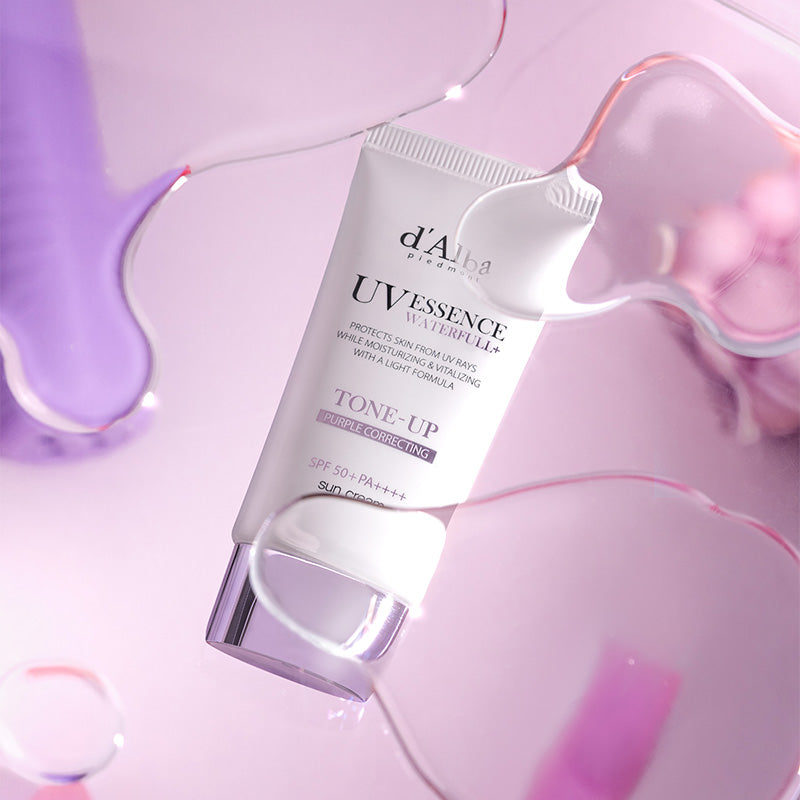 Waterfall Tone-Up Sun Cream (Purple)