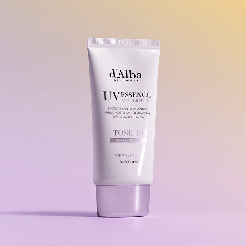 Waterfall Tone-Up Sun Cream (Purple)