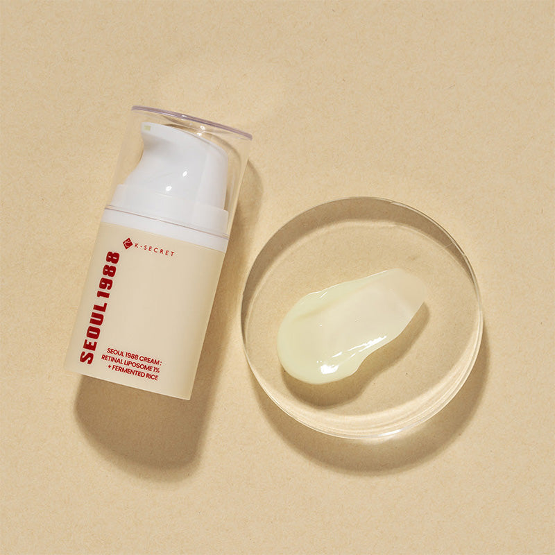 SEOUL 1988 Cream : Retinal Liposome 1% + Fermented Rice