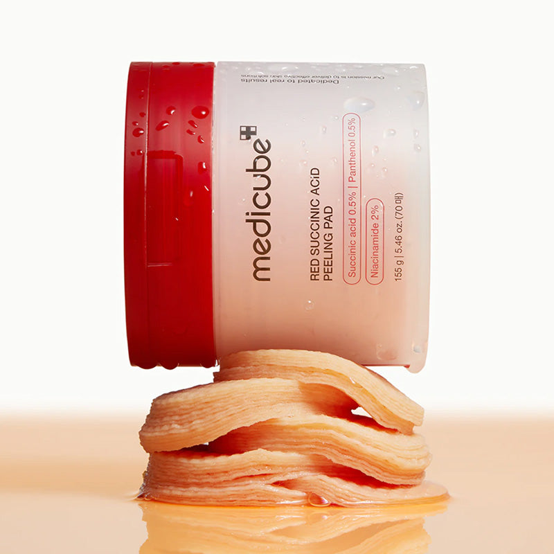 Red Succinic Acid Peeling Pad