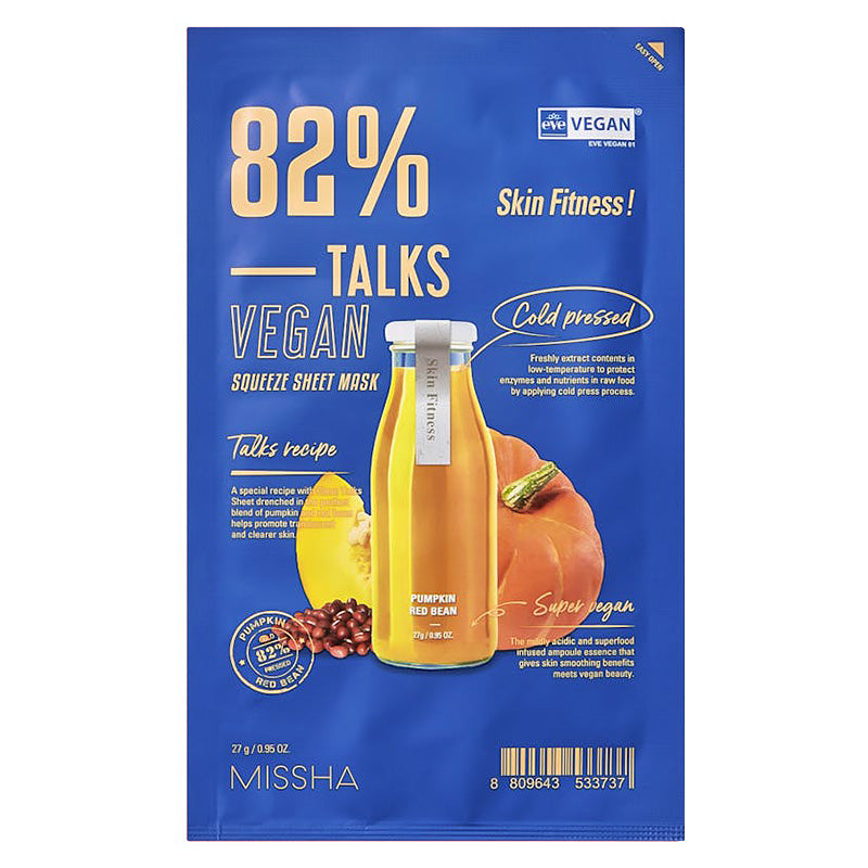 Talks Vegan Squeeze Sheet Mask