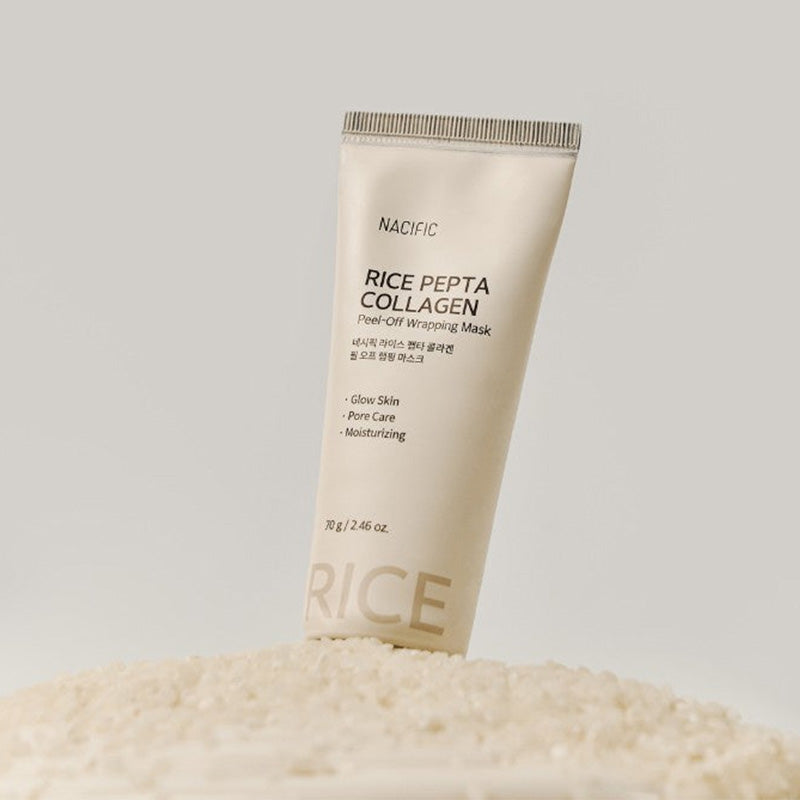 Rice Pepta Collagen Peel Off Wrapping Mask