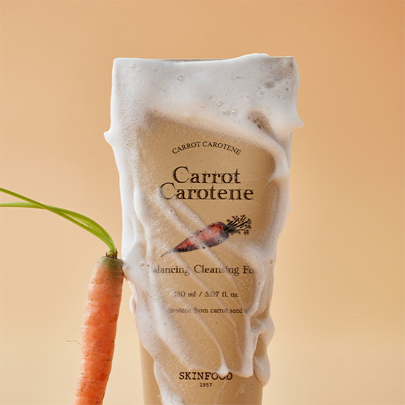 Carrot Carotene Balancing Cleansing Foam