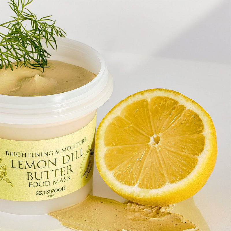 Lemon Dill Butter Food Mask